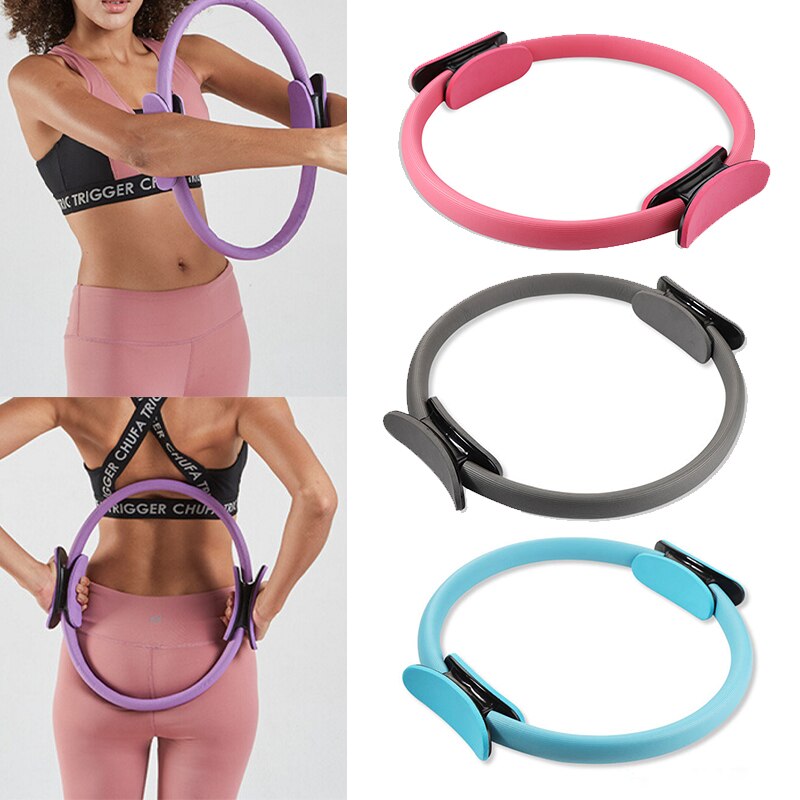 Woman Stretching with Versatile Pilates Ring