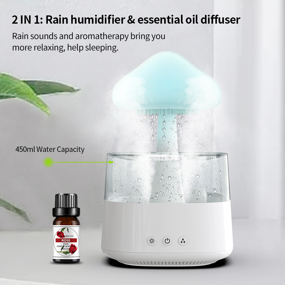 ZenRain - Smart Allergy-Relief Humidifier for Bedroom & Living Room