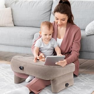 Breathable fabric arm rest for ergonomic support
