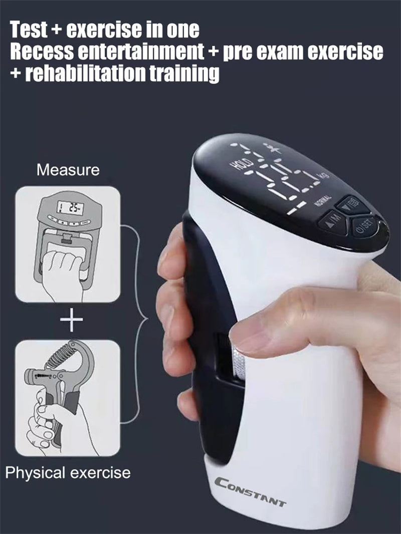 SmartGrip Pro: Ultimate Digital Hand Strength Meter - Precision Grip Training with LED Feedback