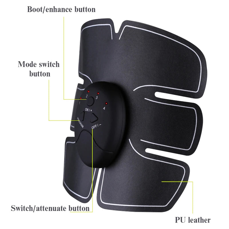 FlexTone EMS Fitness Device - Quick Muscle Toning and Recovery Stimulator