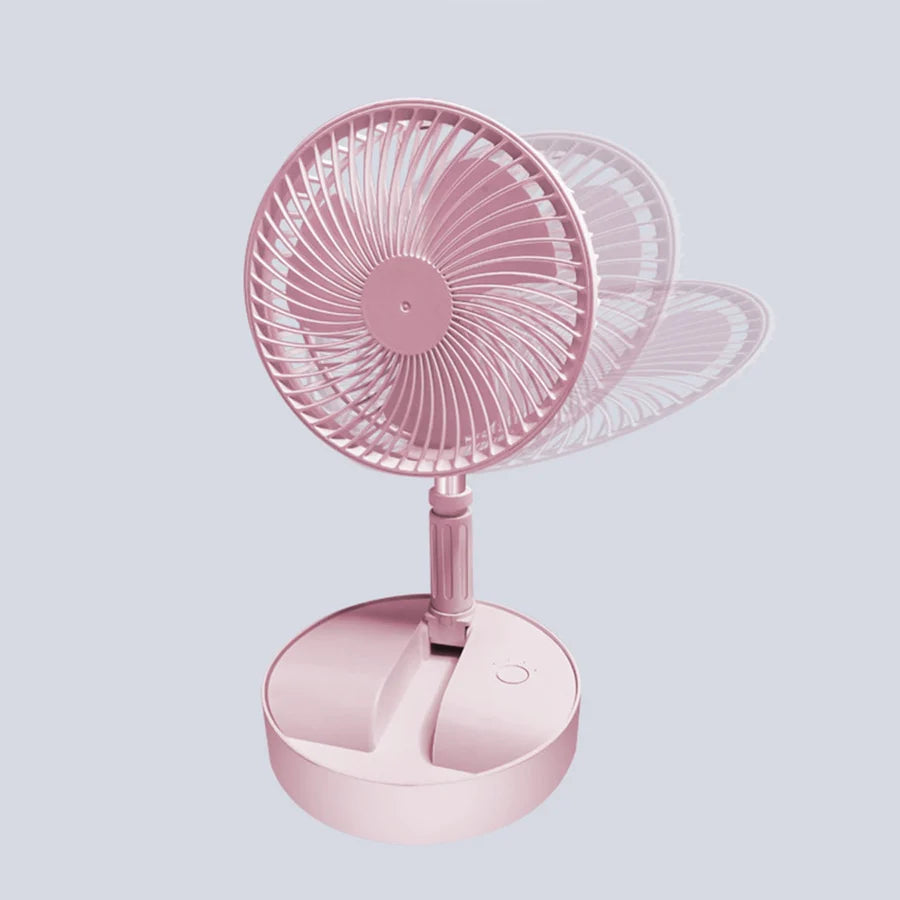 Silent, Powerful, Portable Table Fan