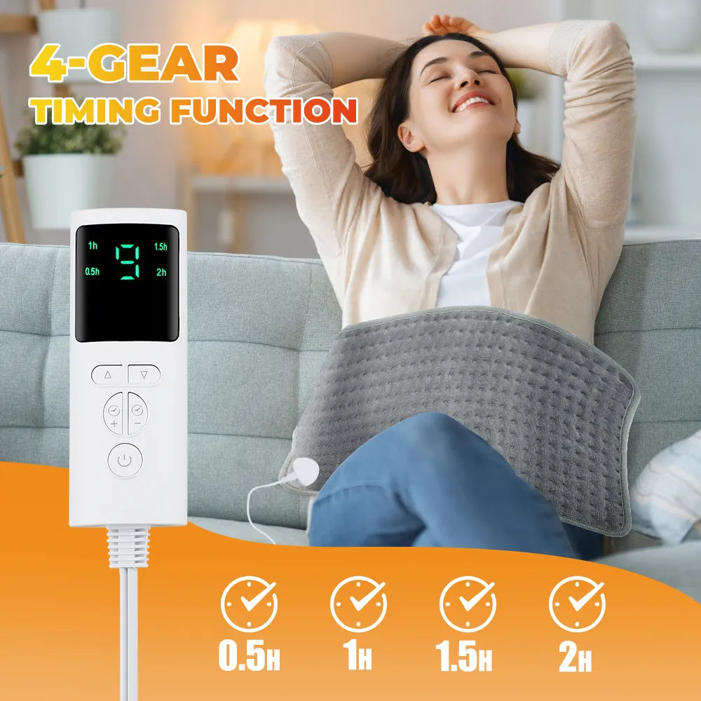 HeatComfort™ Premium Electric Blanket - Fast Heating for Pain Relief & Relaxation