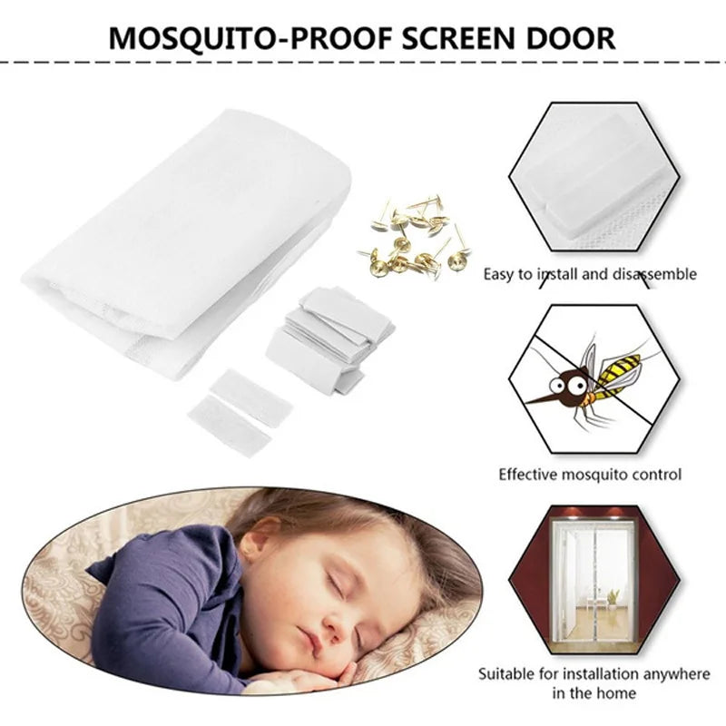 Mosquito Proof Screen Door