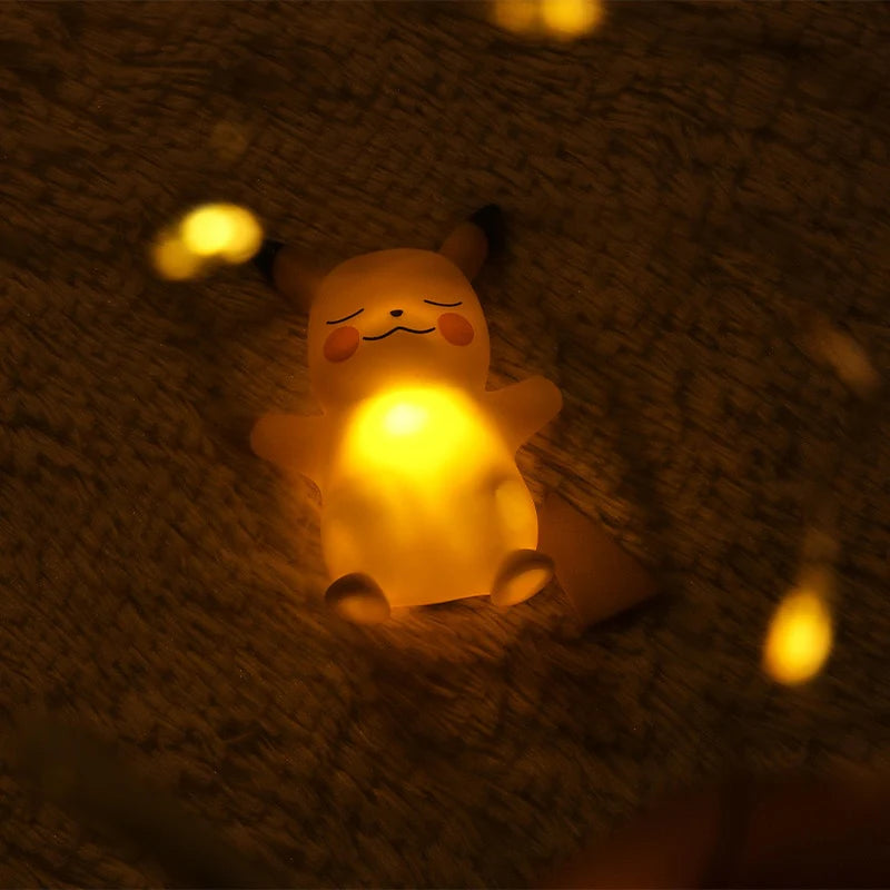 Pokemon Pikachu LED Night Light - Cute Cartoon Bedroom Lamp