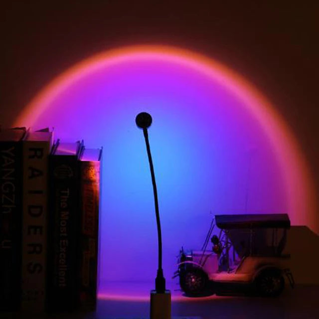 Forever Sunset™ LED Rainbow Glow Lamp