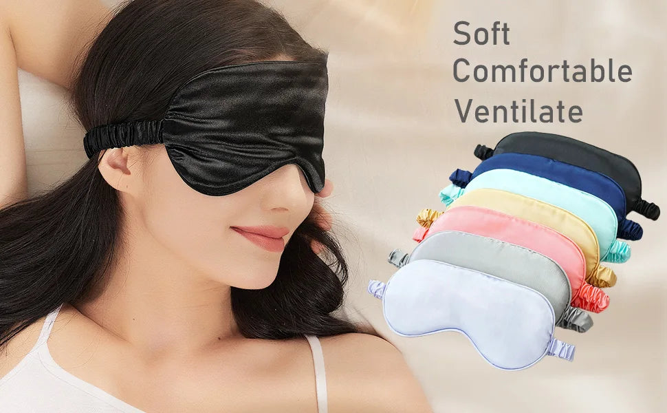 Safe and Comfortable 3D Sleeping Mask