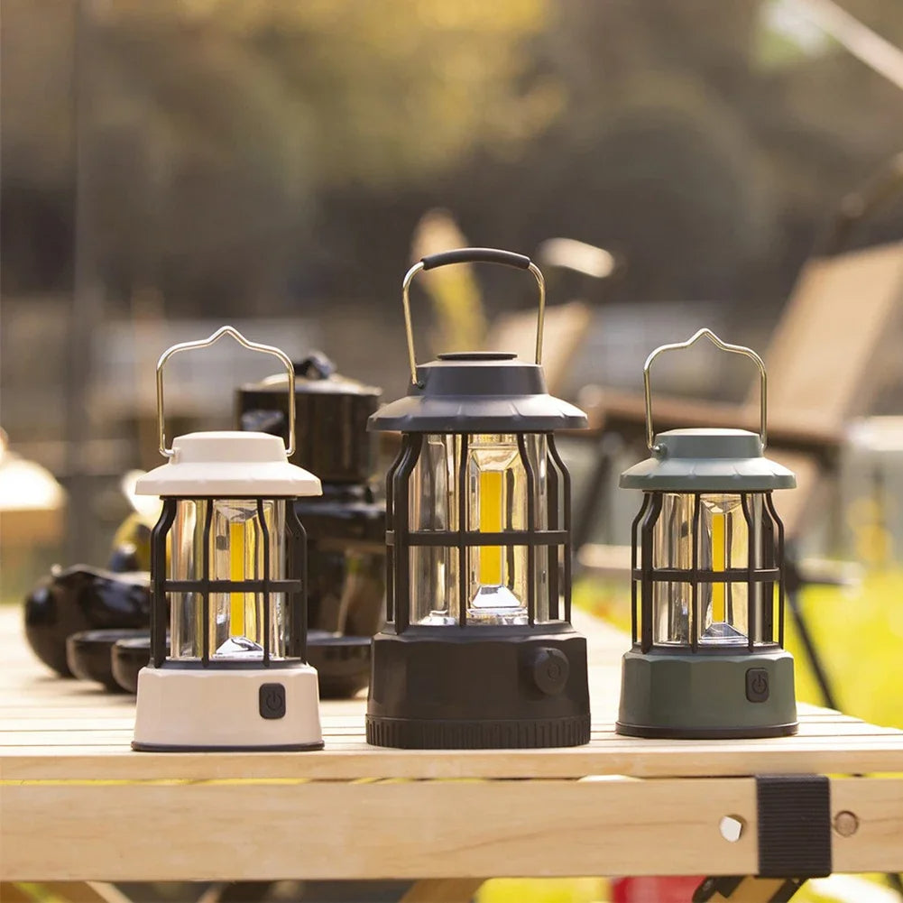 Vintage Portable Smart LED Lamp For Indoors and Outdoors