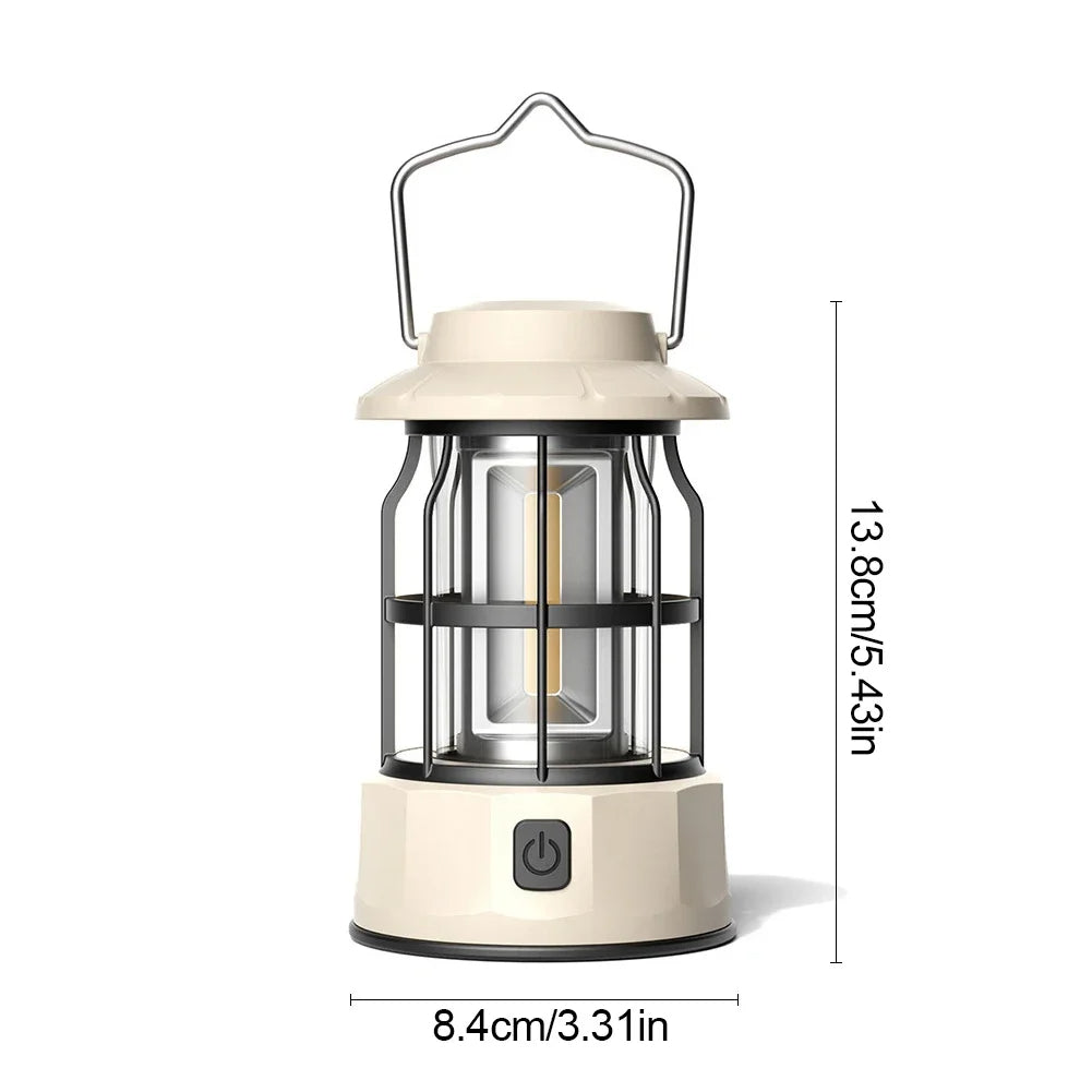 Vintage Portable Smart LED Lamp For Indoors and Outdoors